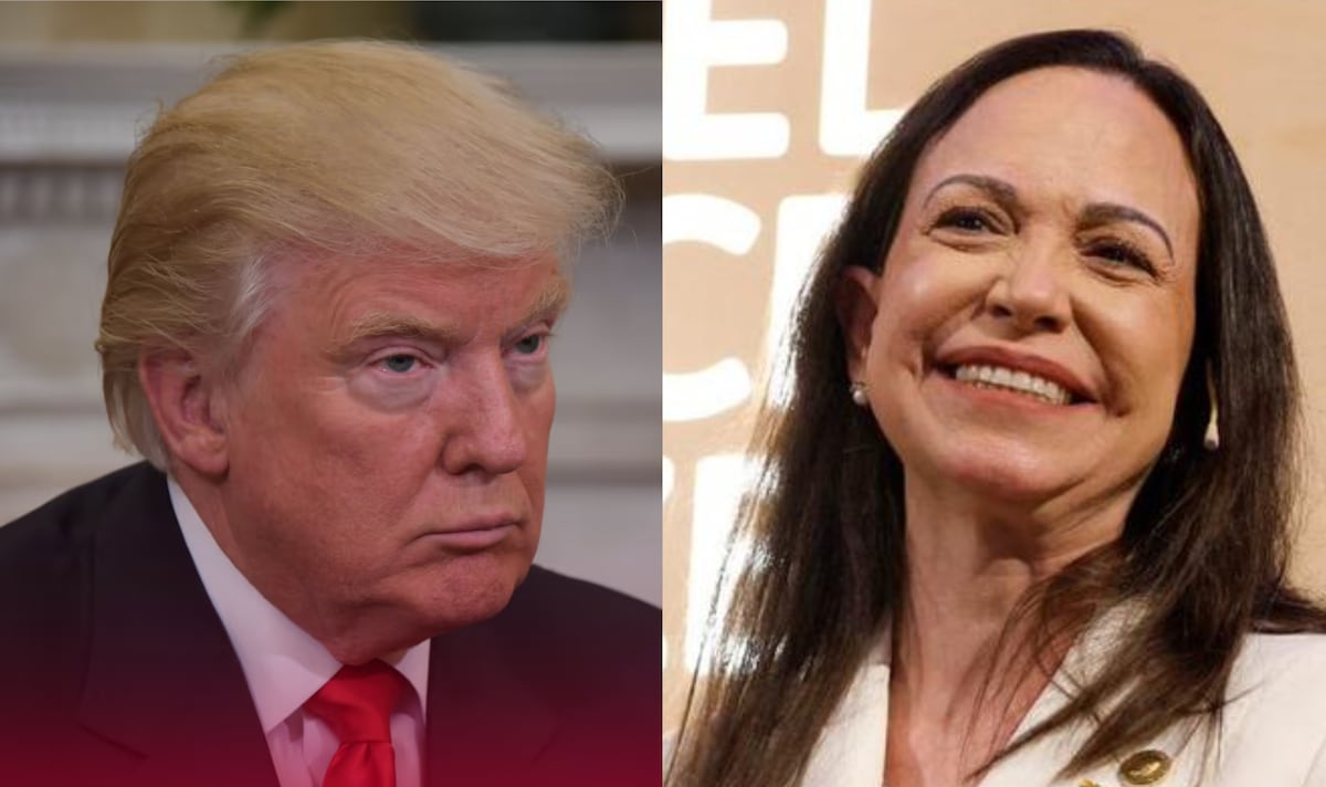 La Reunión de Alto Nivel: Trump Recibe a la Famosa Política Venezolana María Corina Machado en La Casa Blanca para Discutir la Situación en Venezuela.