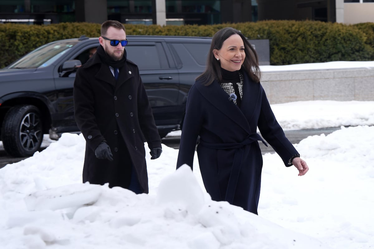 Machado pide una “transición real” en Venezuela tras reunión con Marco Rubio